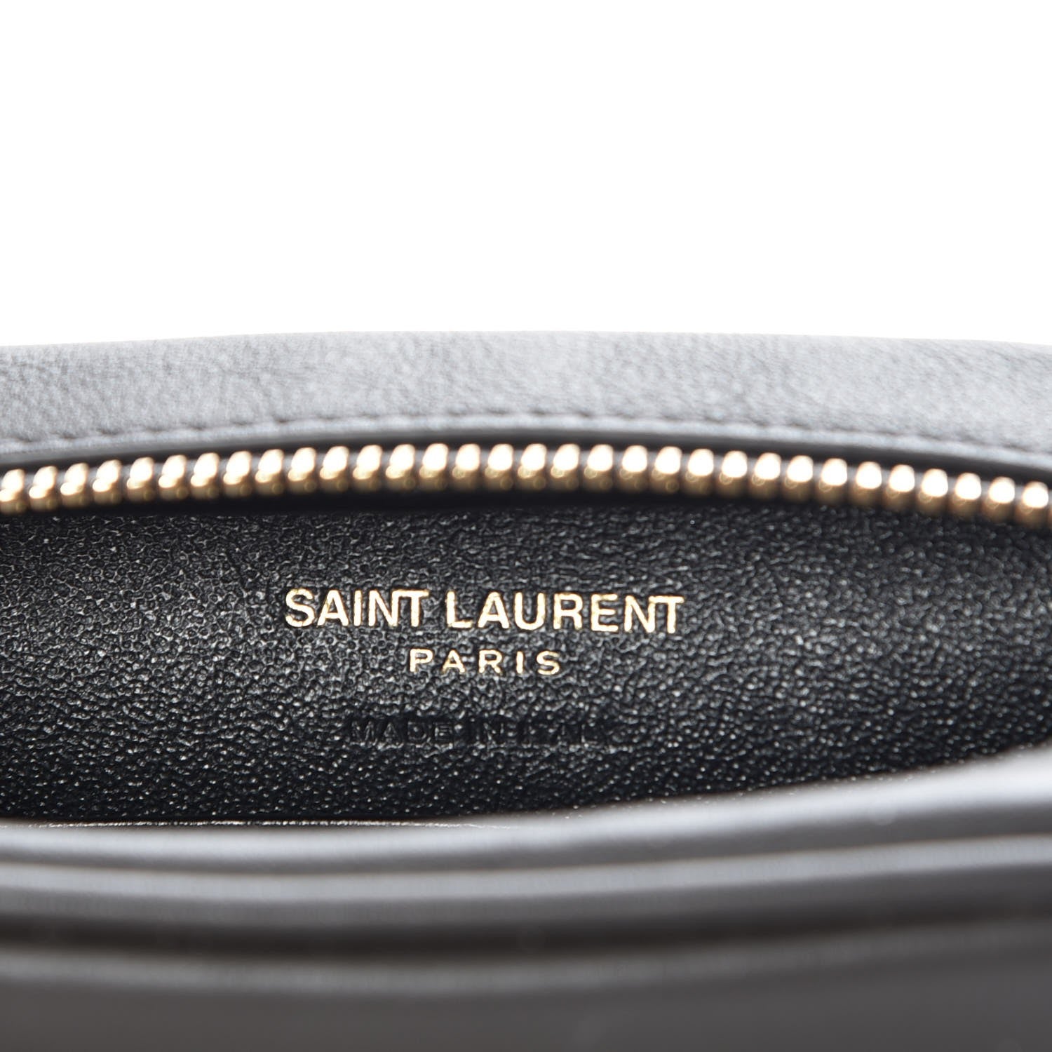 Saint Laurent Calfskin Monogram Blogger Bag Dark Grey 6 of 7