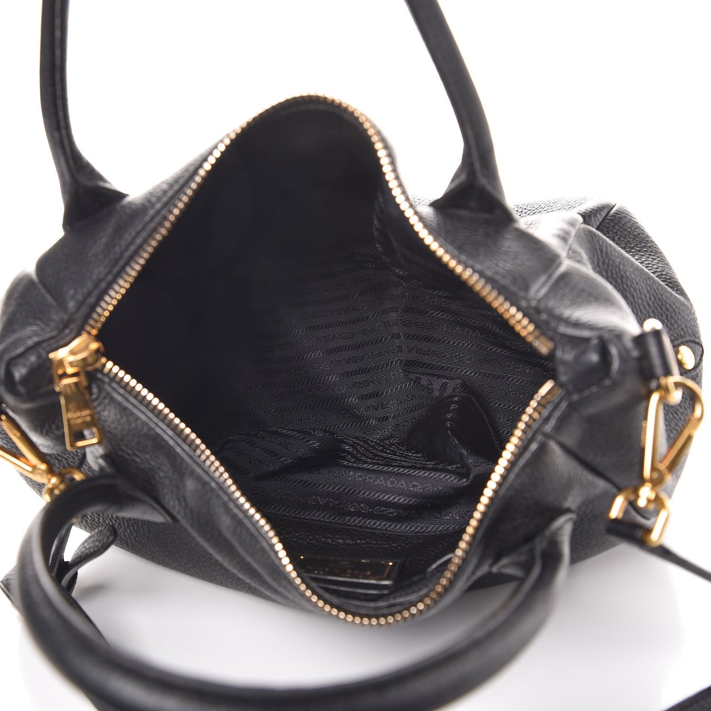 Vitello Daino Tote Black