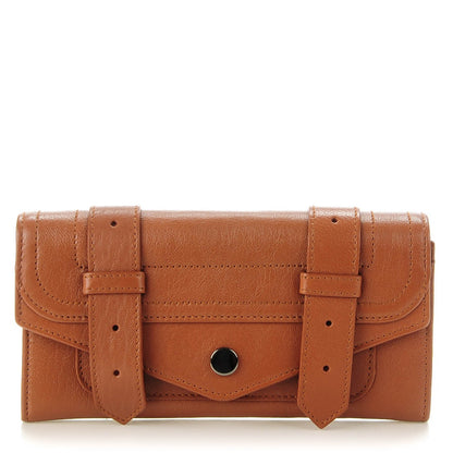 Proenza Schouler Lambskin PS1 Continental Wallet Saddle 1 of 6