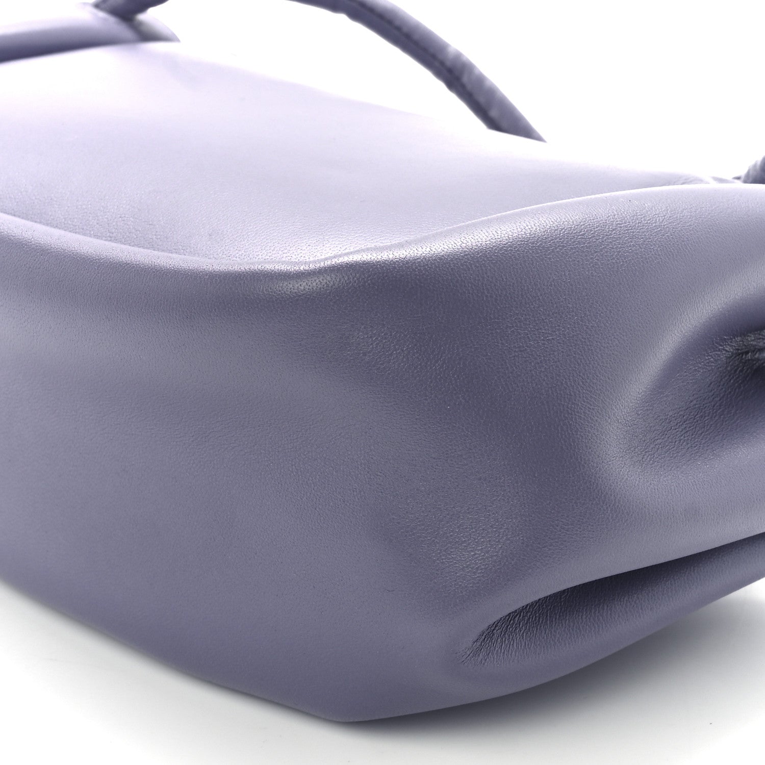 Bottega Veneta Lambskin Small Beak Triangle Flap Shoulder Bag Lavender 10 of 10