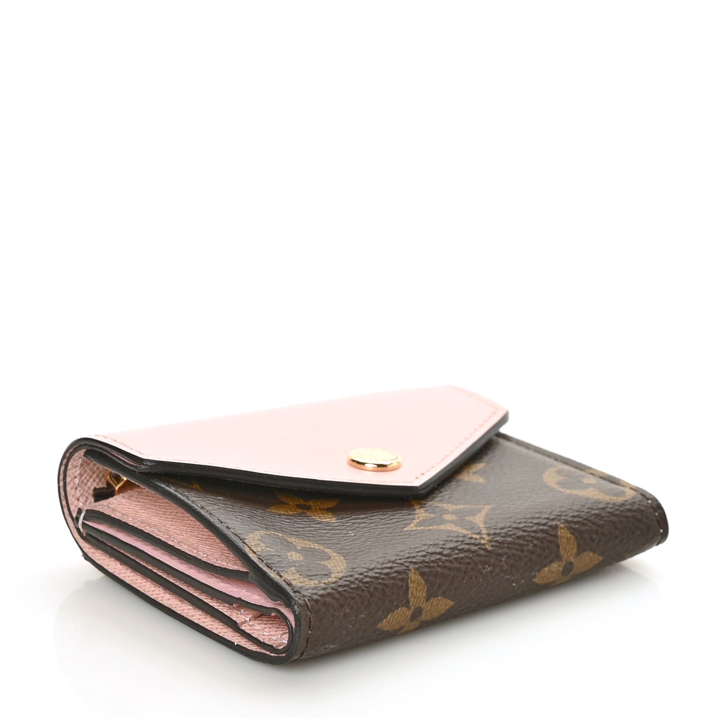 Monogram Zoe Wallet Rose Ballerine