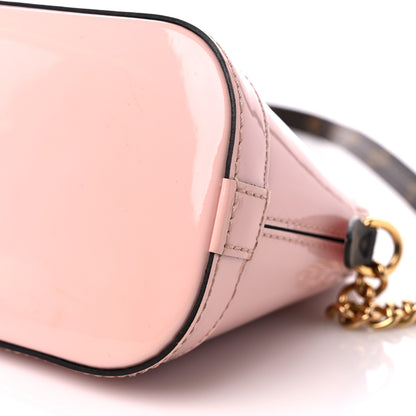 Louis Vuitton Vernis Monogram Alma Mini Rose Ballerine 9 of 13