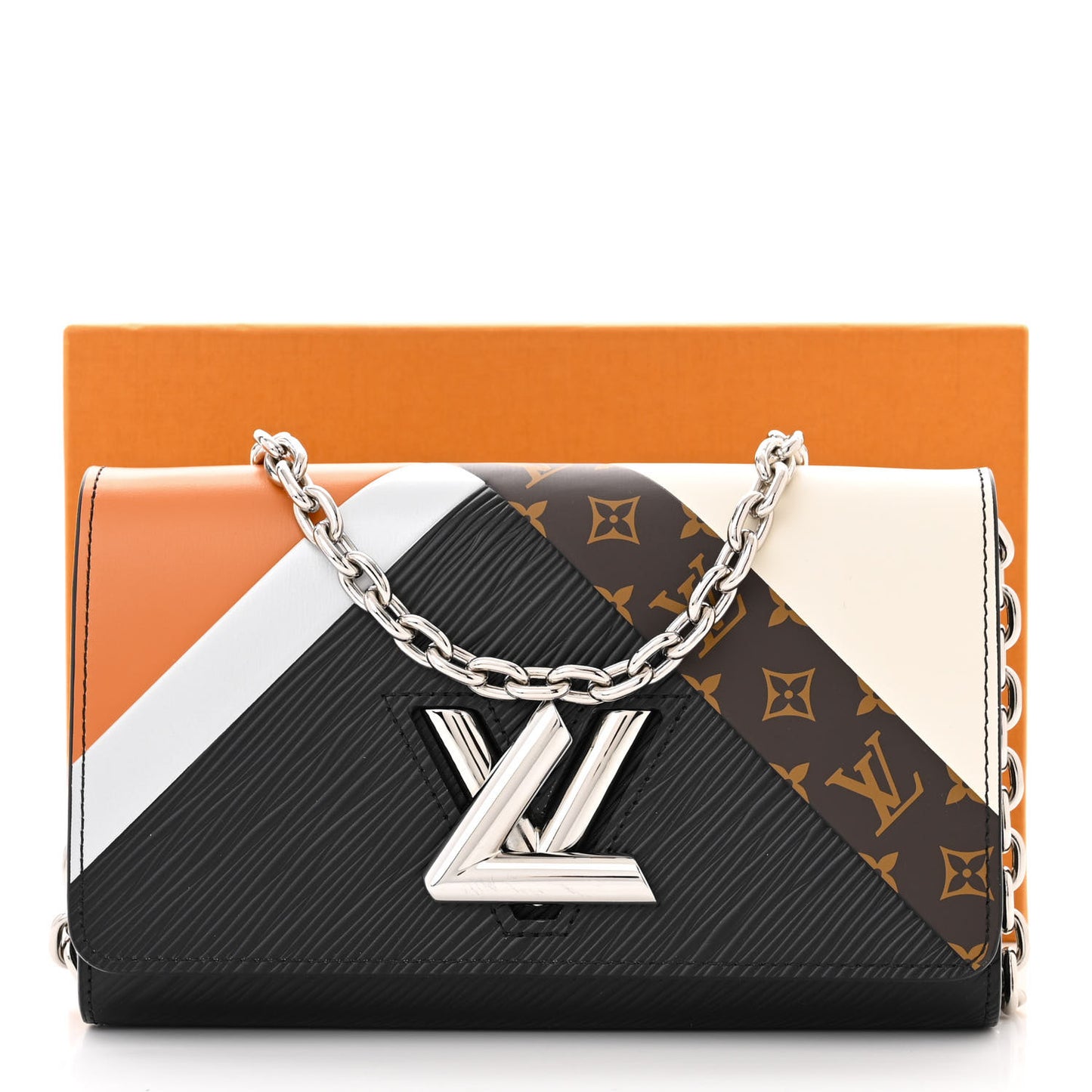 Epi Monogram Twist Chain Wallet