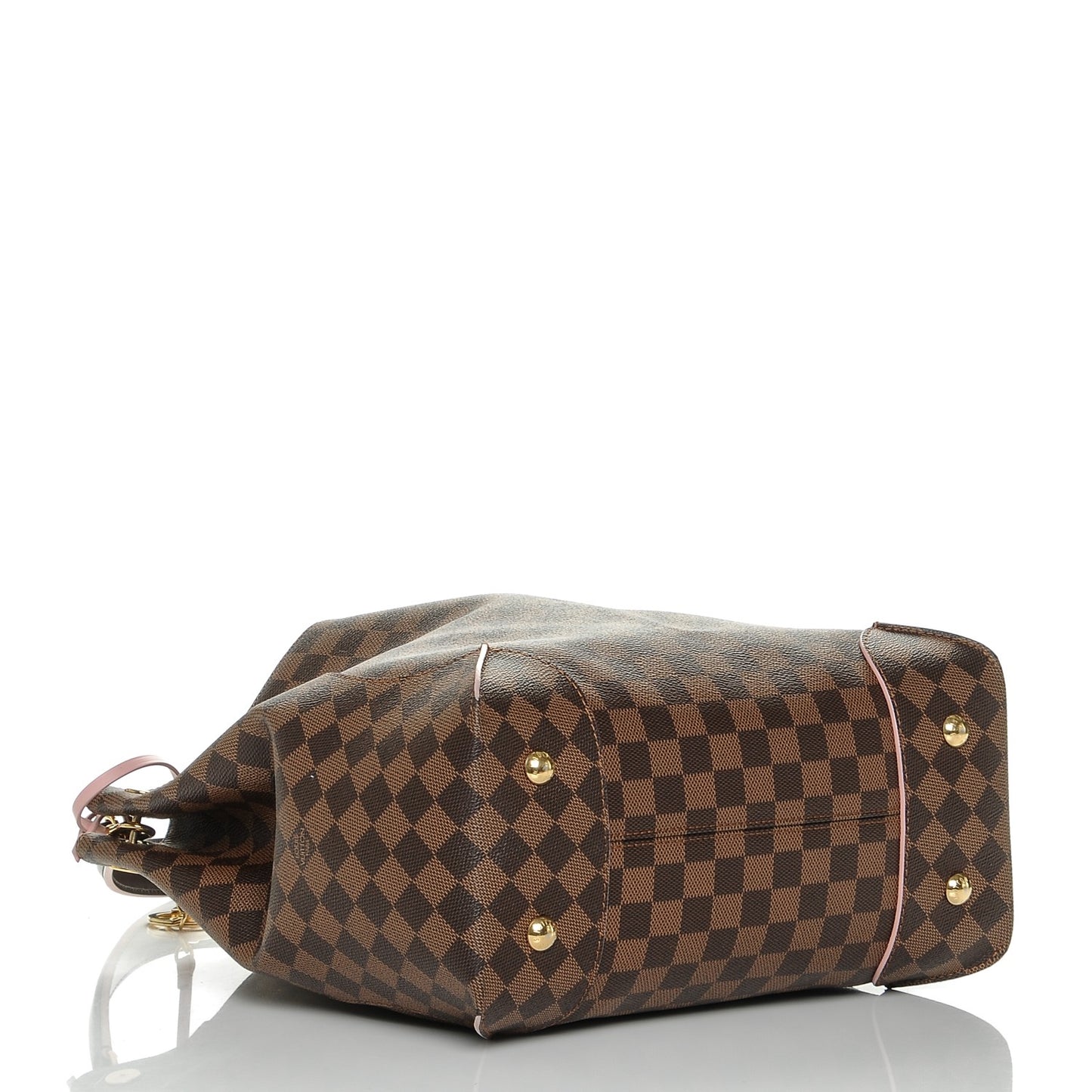 Damier Ebene Caissa Hobo Rose Ballerine
