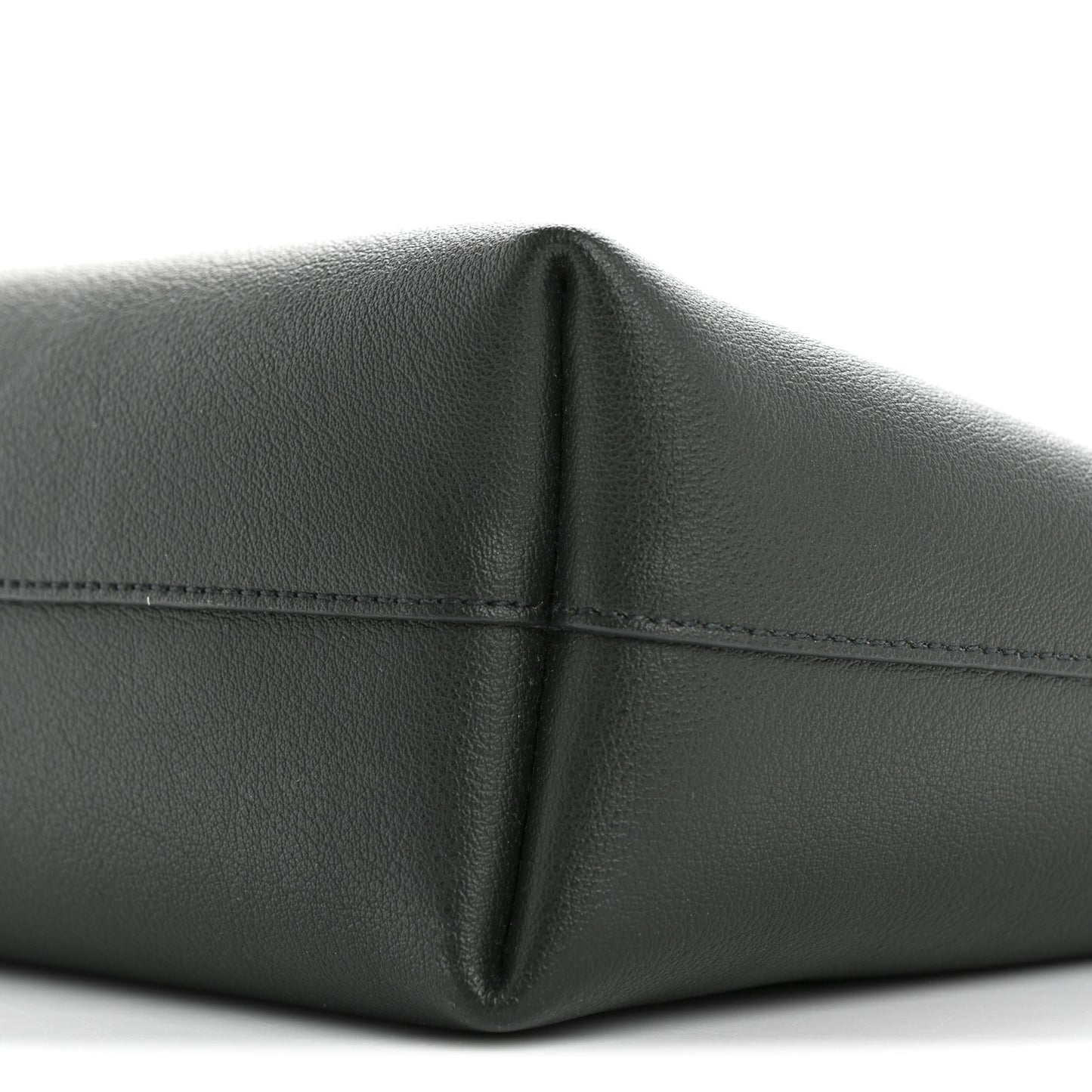 Calfskin North-South Shopping Tote Green