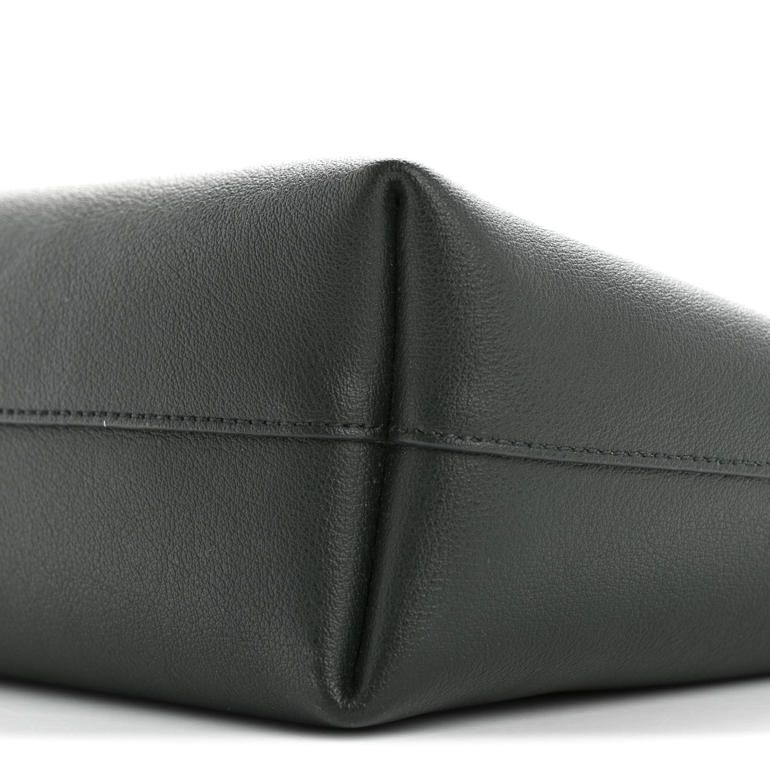 Saint Laurent Calfskin North-South Shopping Tote Green 11 of 12