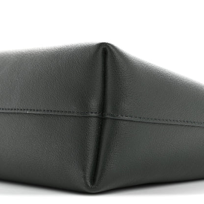 Saint Laurent Calfskin North-South Shopping Tote Green 11 of 12