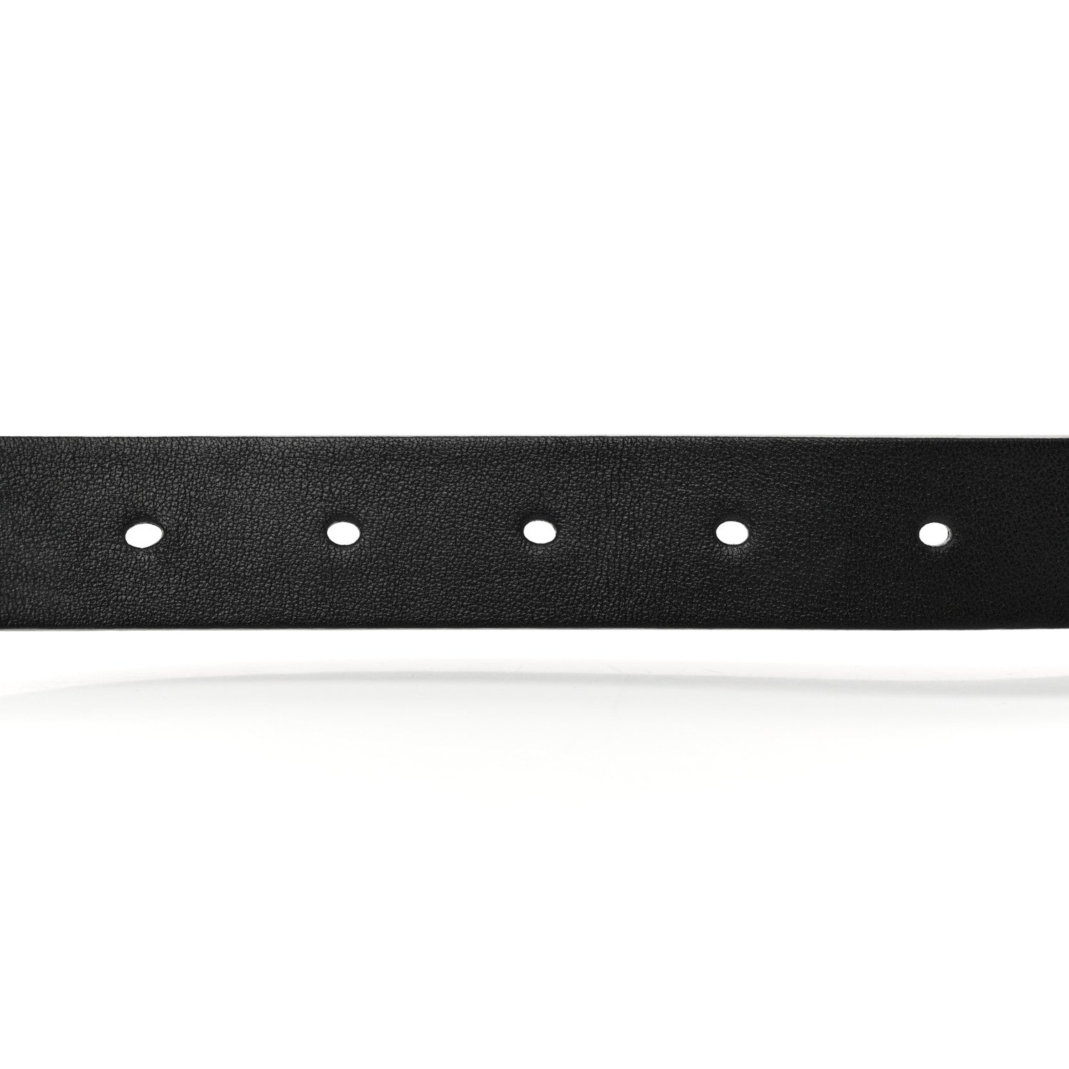 Christian Dior Calfskin 30 Montaigne Cut-Out CD Belt 95 38 Black 3 of 10