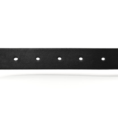 Christian Dior Calfskin 30 Montaigne Cut-Out CD Belt 95 38 Black 3 of 10