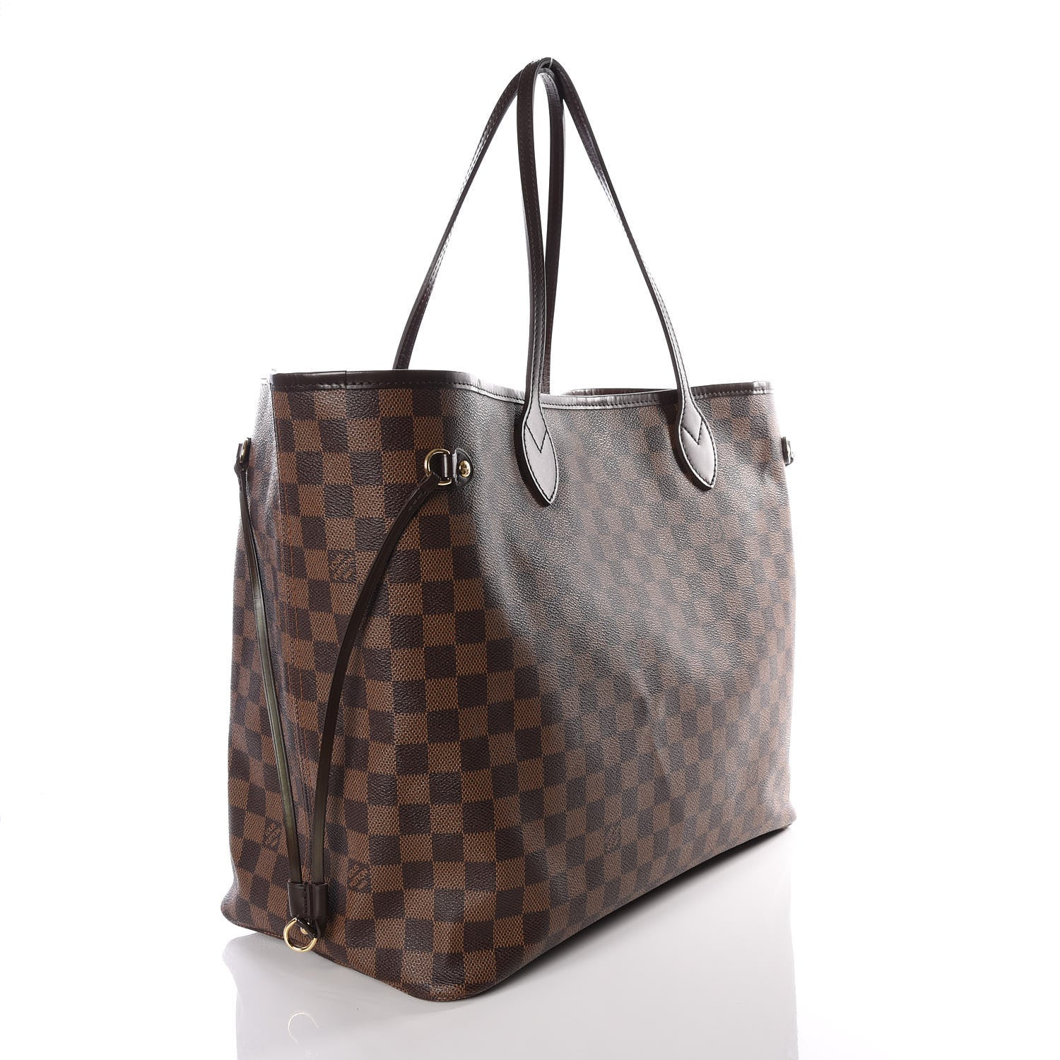 Louis Vuitton Damier Ebene Neverfull GM 2 of 14
