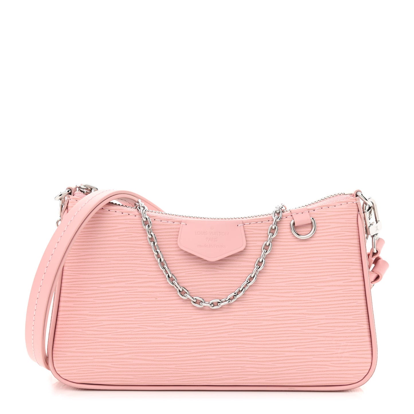 Epi Easy Pouch On Strap Rose Ballerine
