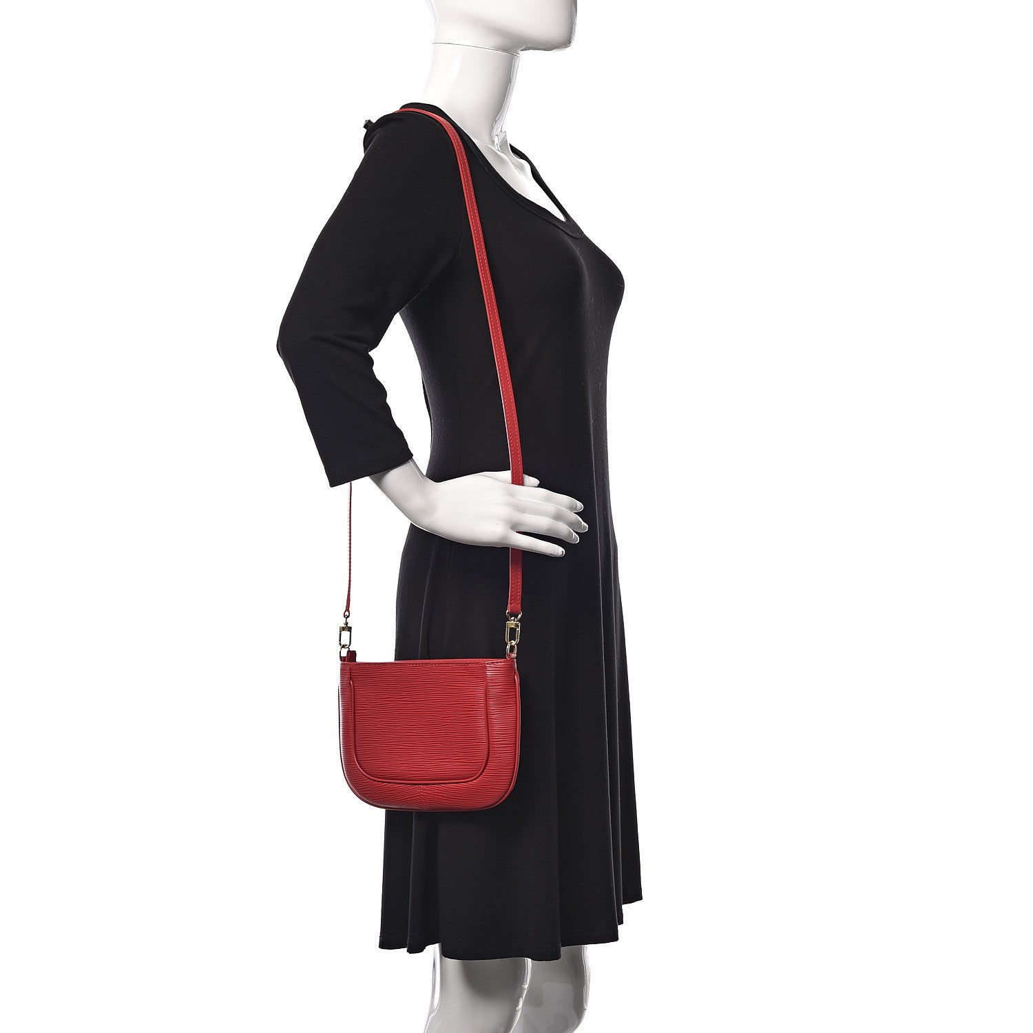 Louis Vuitton Epi Sarvanga Rouge 2 of 8