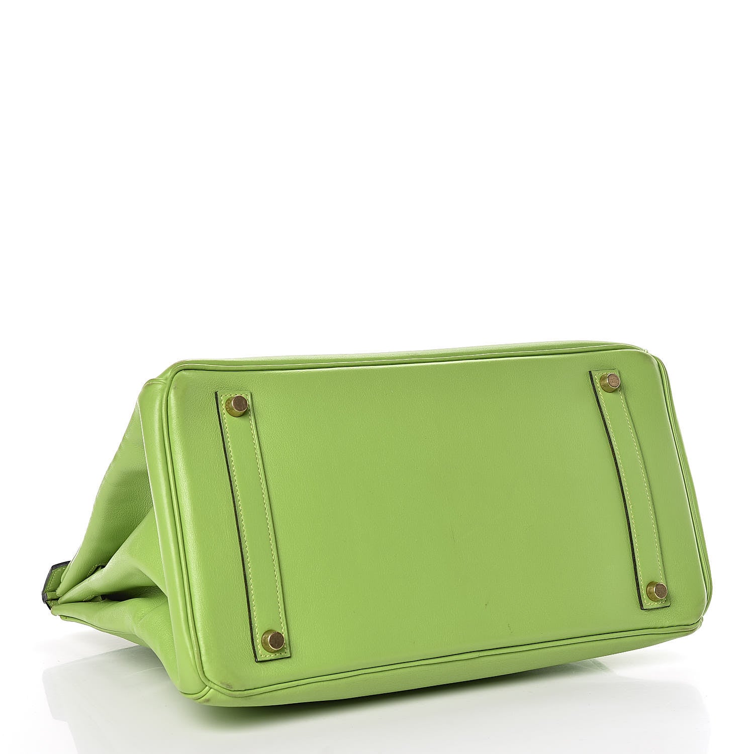 Hermes Veau Gulliver Birkin 35 Vert Cru 4 of 18