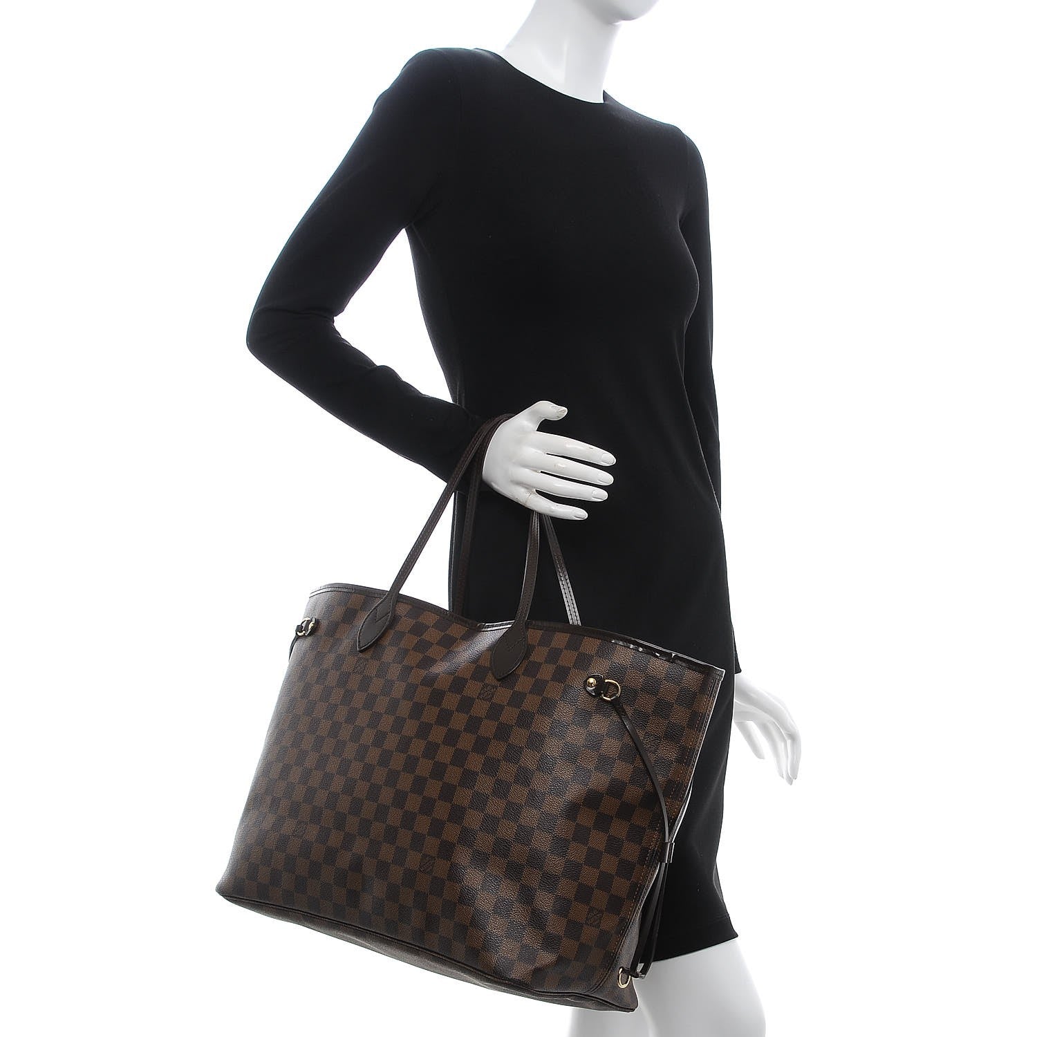 Louis Vuitton Damier Ebene Neverfull GM 2 of 7