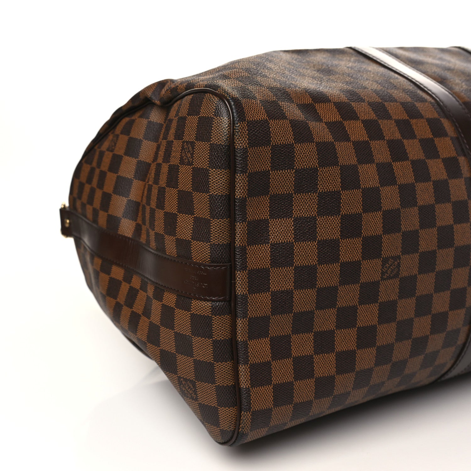 Louis Vuitton Damier Ebene Keepall Bandouliere 55 8 of 9
