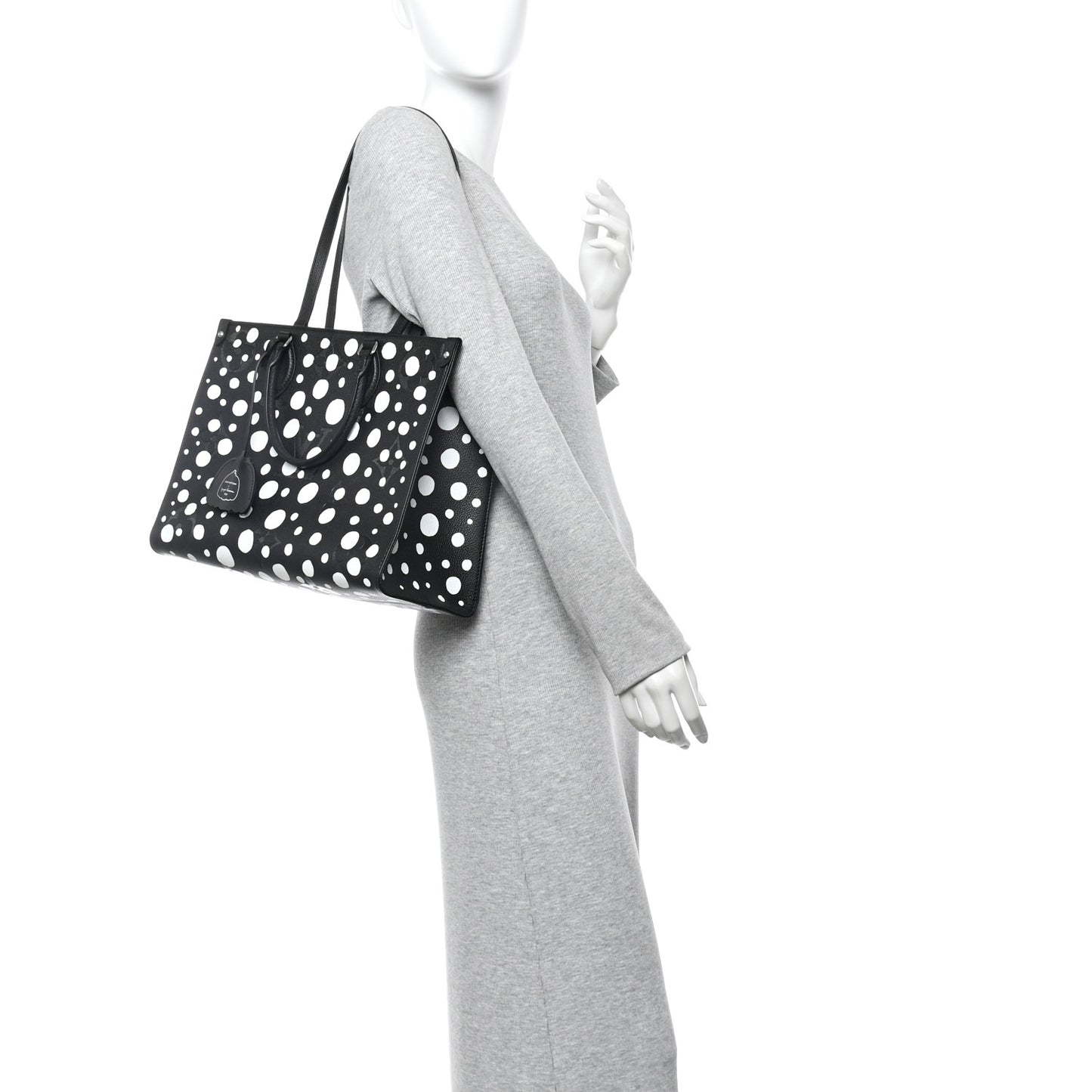LV X YK Empreinte Monogram Giant Onthego MM Black