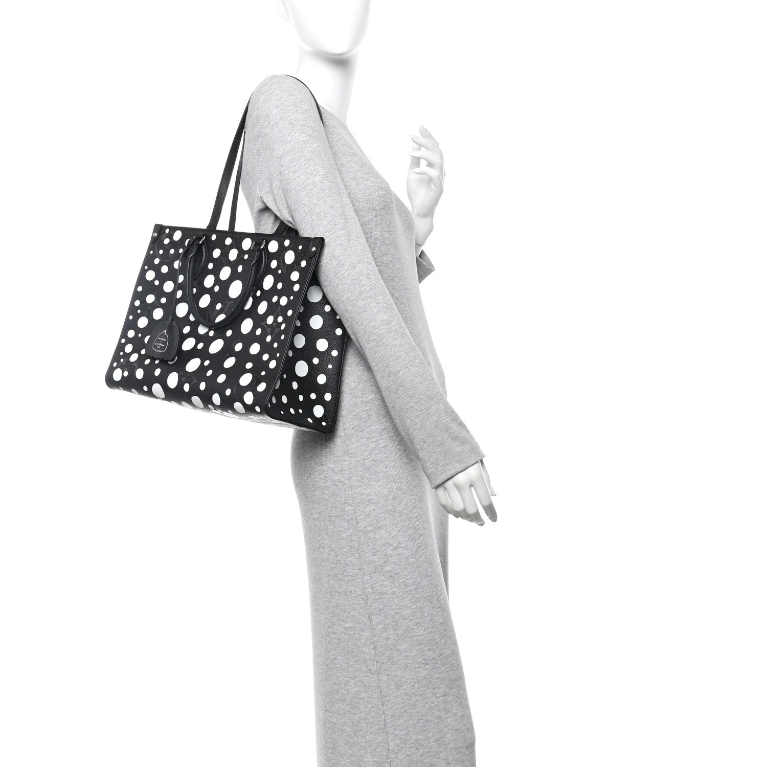 Louis Vuitton LV X YK Empreinte Monogram Giant Onthego MM Black 2 of 10