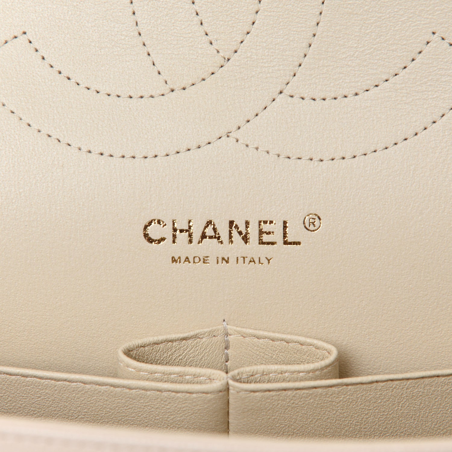 Chanel Caviar Quilted Jumbo Double Flap Light Beige 9 of 11