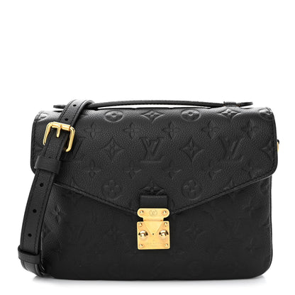 Louis Vuitton Empreinte Pochette Metis Black 1 of 12
