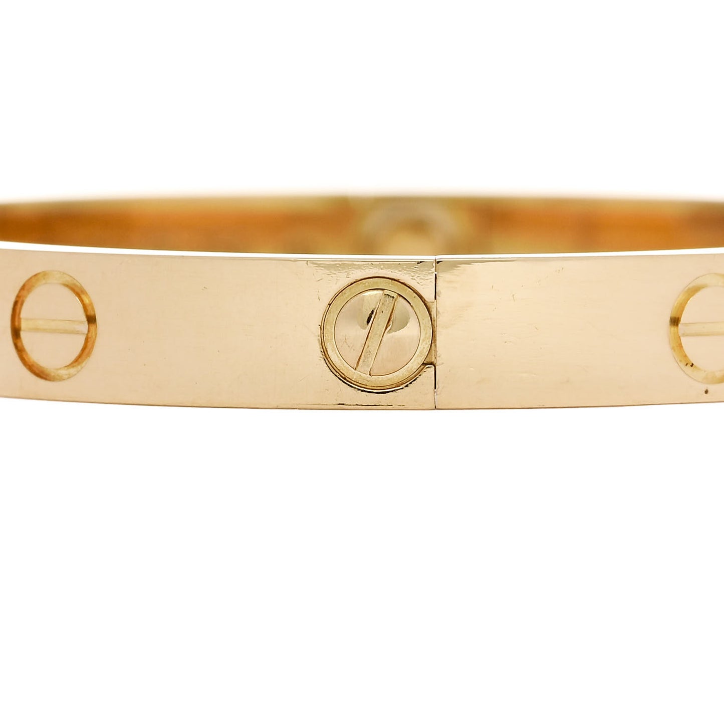 18K Yellow Gold Love Bracelet 16