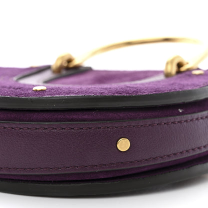 Chloe Goatskin Suede Mini Pixie Bag Nightfall Purple 11 of 11