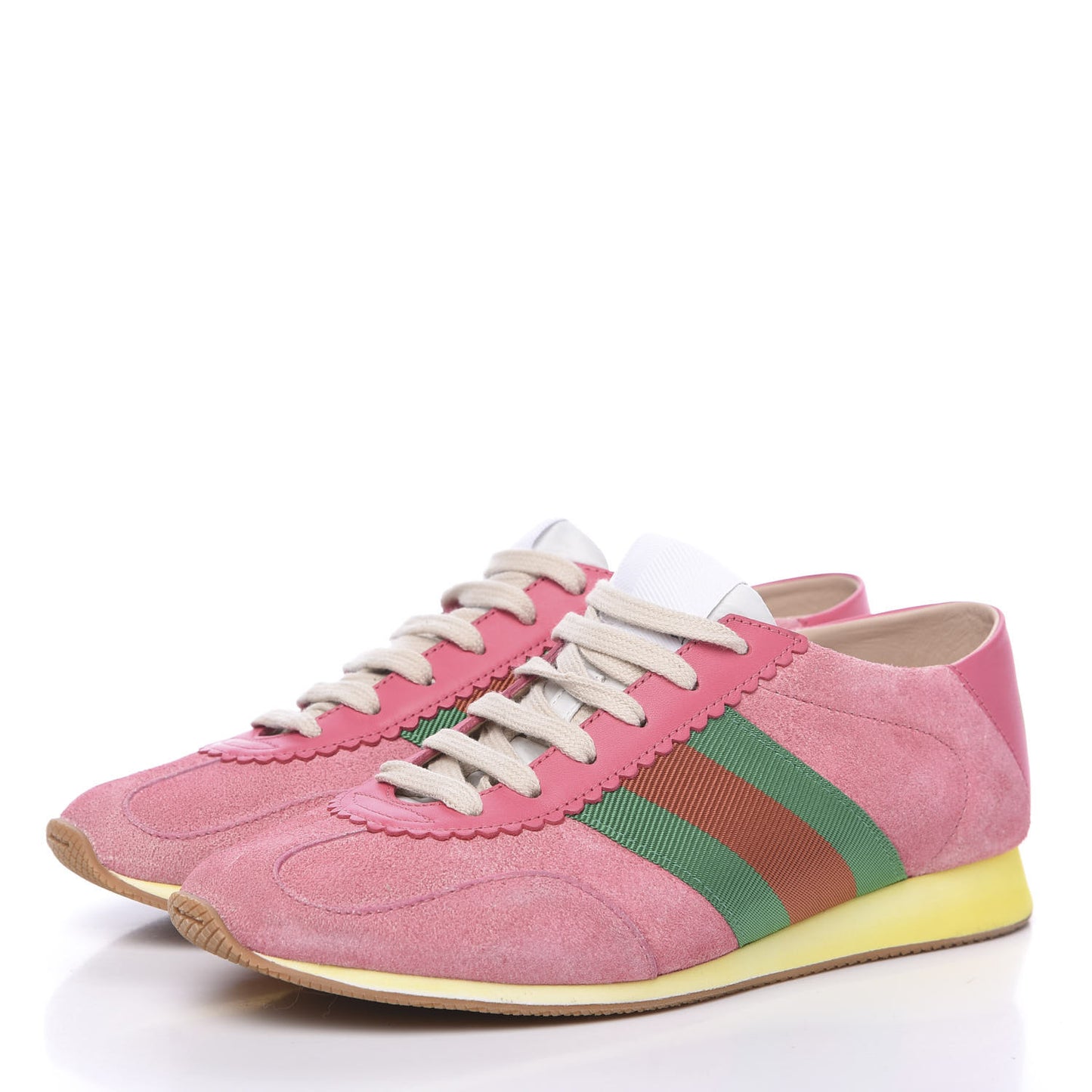 Suede Web Womens Rocket Sneakers 37.5 Rhododendron Pink