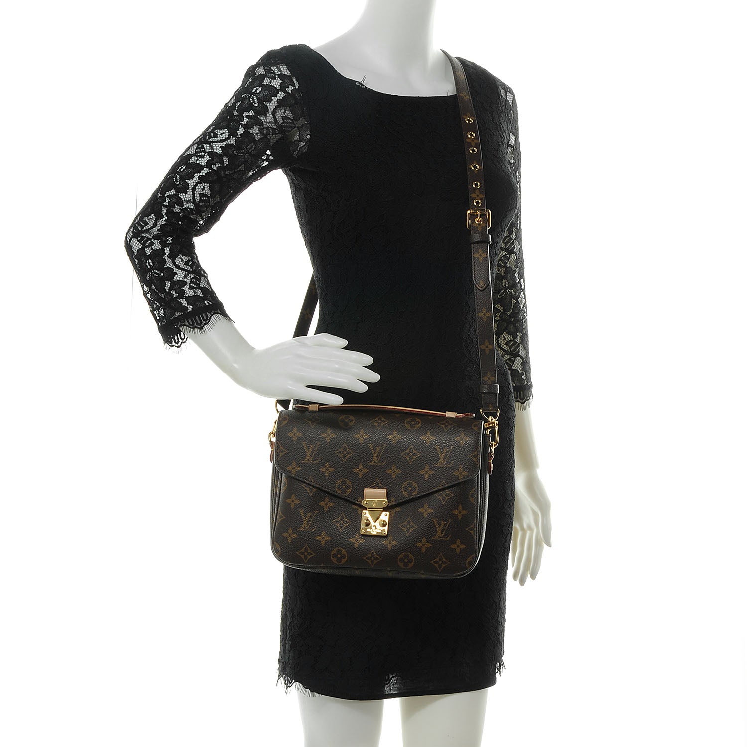 Louis Vuitton Monogram Pochette Metis 2 of 7