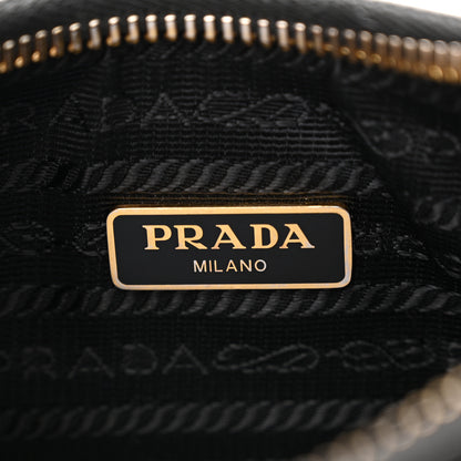 Prada Saffiano Lux Re-Edition 2005 Shoulder Bag Black 6 of 12