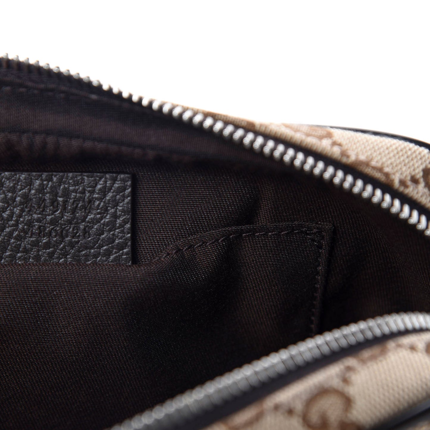 Monogram Belt Bag Dark Brown