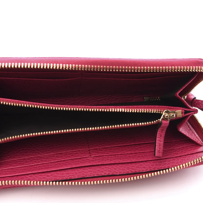 Gucci Dollar Calfskin Swing Zip Wallet Blossom 4 of 9
