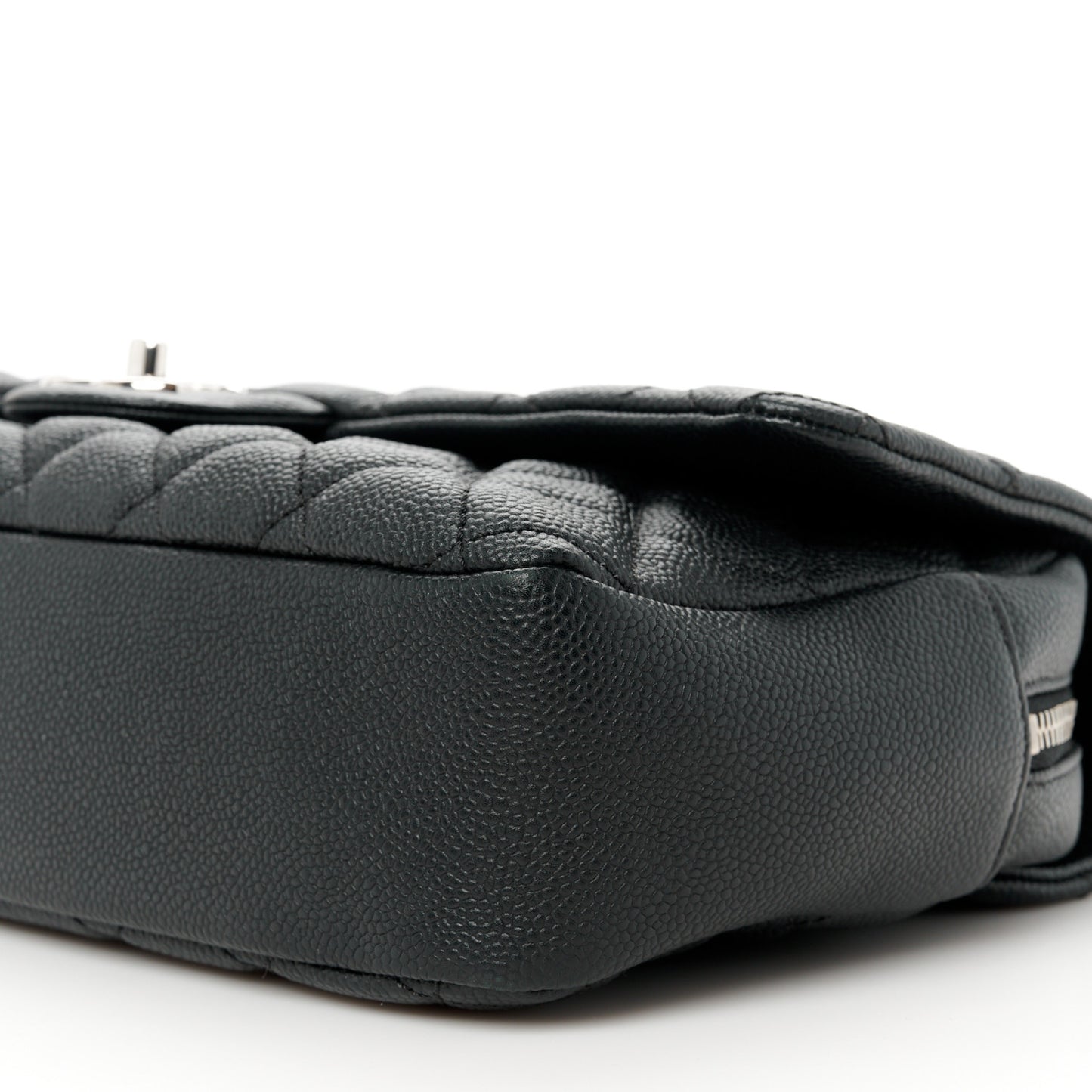 Caviar Quilted Jumbo Easy Flap Black