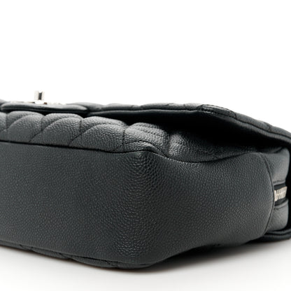 Chanel Caviar Quilted Jumbo Easy Flap Black 12 of 13