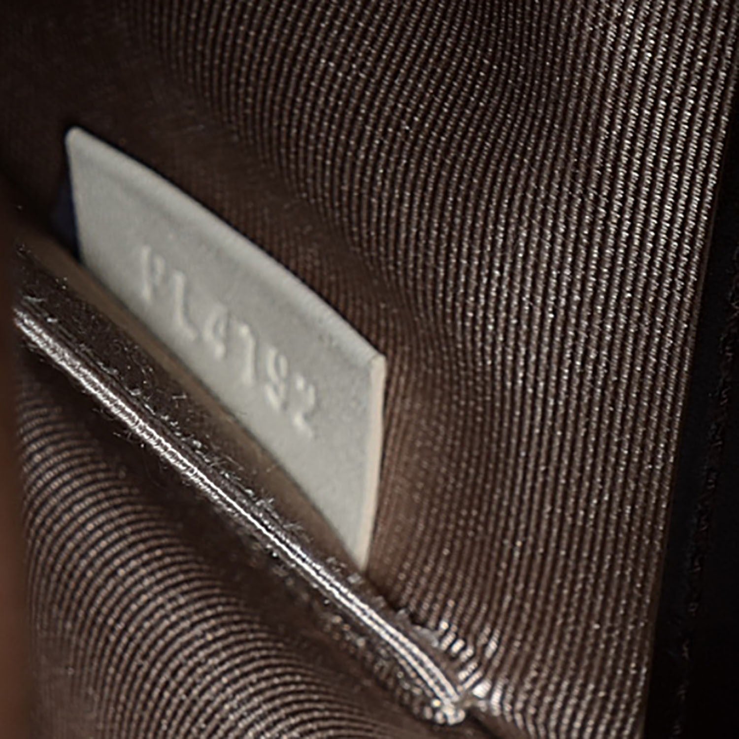 Louis Vuitton Calfskin Damier Mosaic Enveloppe PM Dark Brown 7 of 8