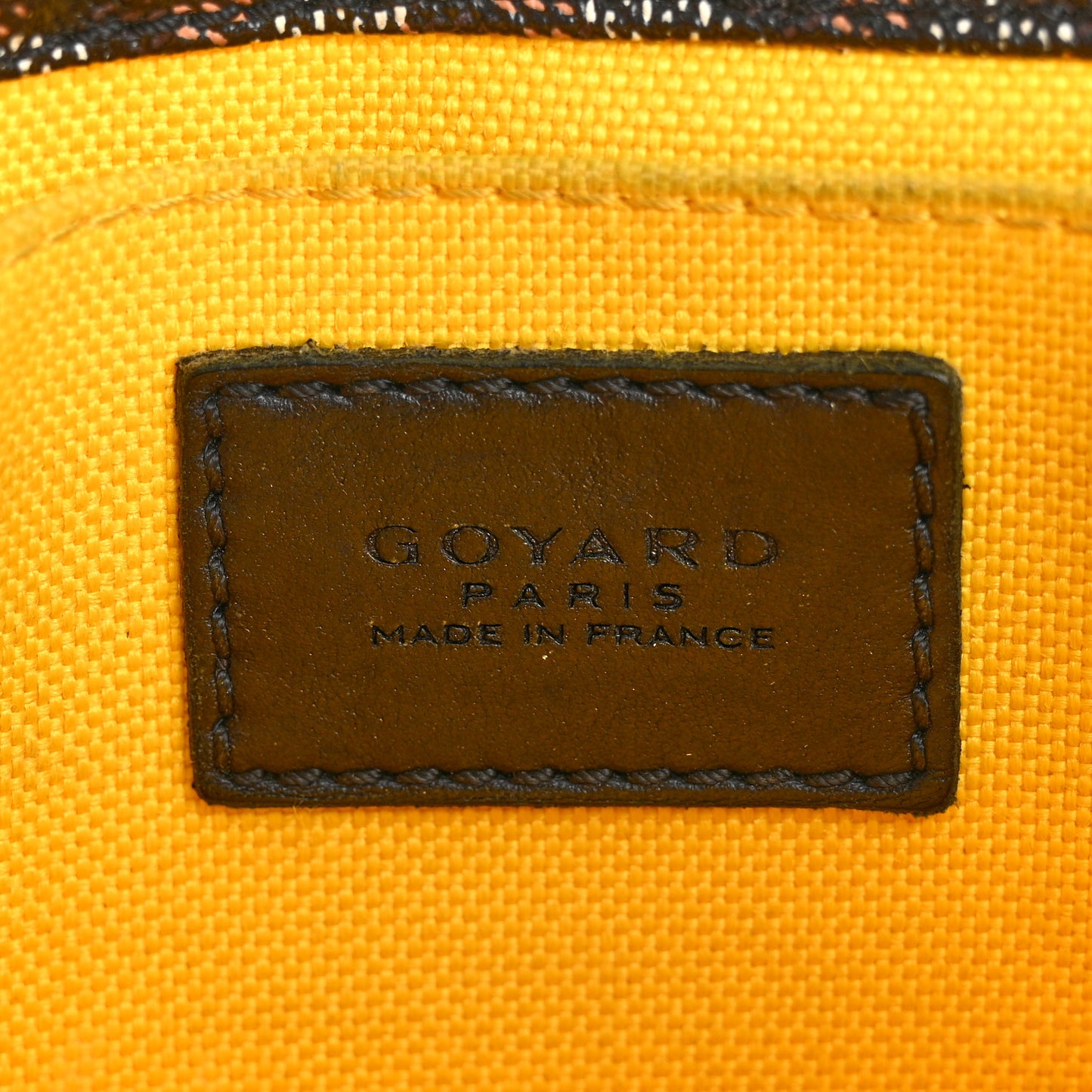 Goyardine Miroir Toiletry Bag PM Black