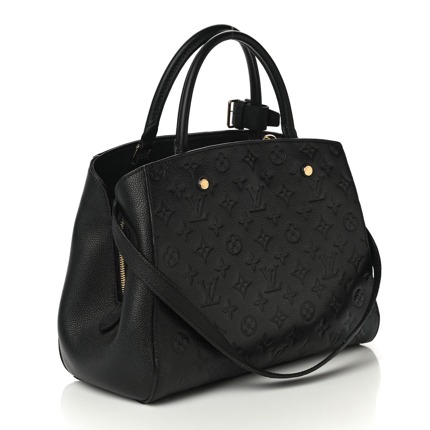 Louis Vuitton Empreinte Montaigne MM Black 3 of 10