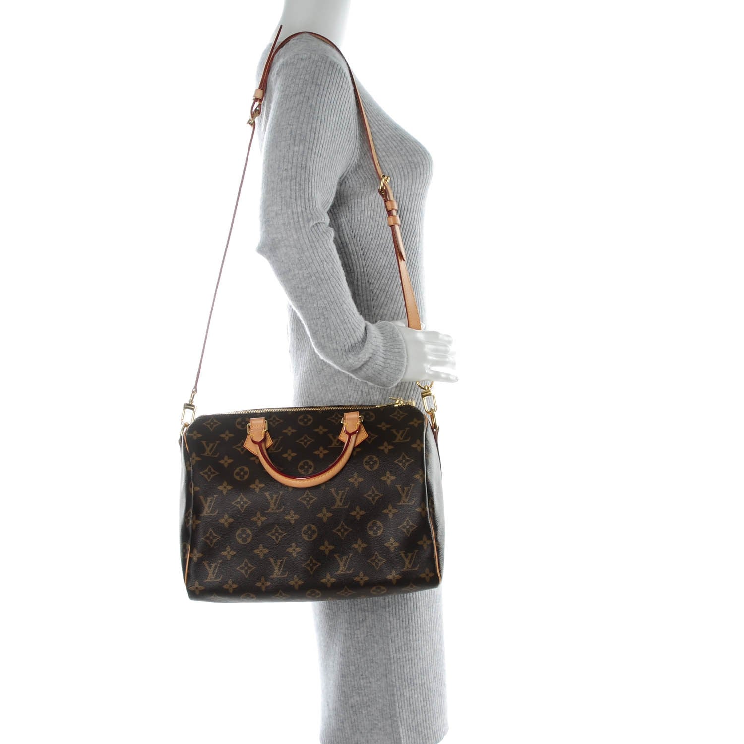 Louis Vuitton Monogram Speedy Bandouliere 30 2 of 7