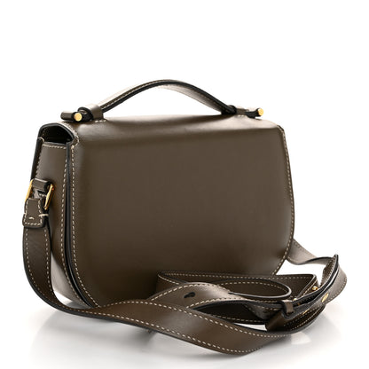 Tom Ford Smooth Calfskin Padlock Saddle Crossbody Bag Green 3 of 11