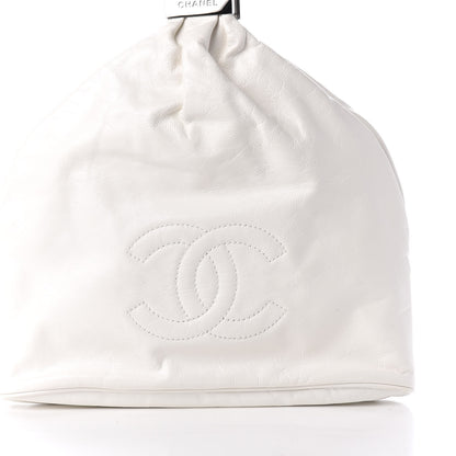 Chanel Lambskin Mini Rock and Chain Hobo White 10 of 10