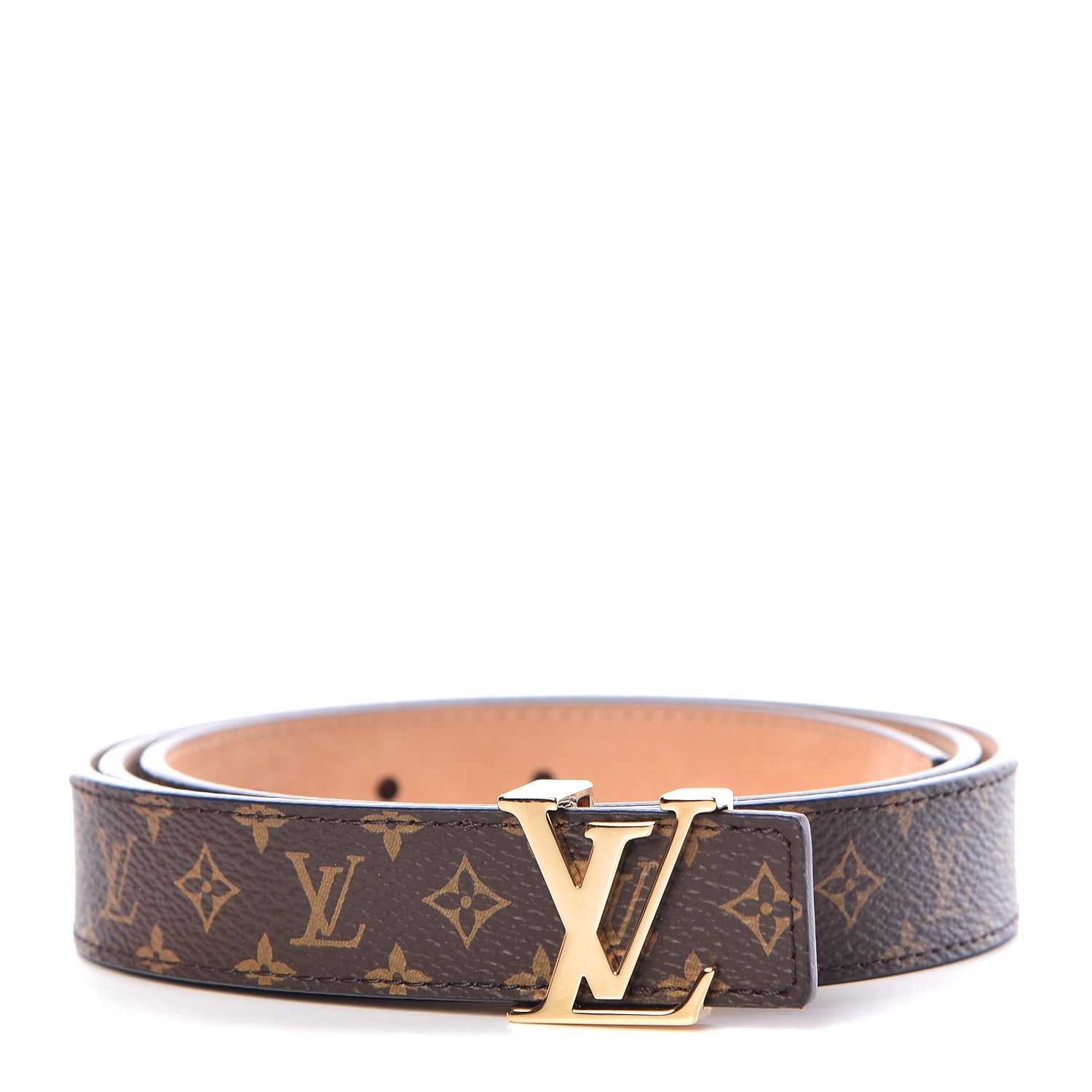 Louis Vuitton Mini Monogram 25mm LV Initiales Belt 95 38 1 of 9