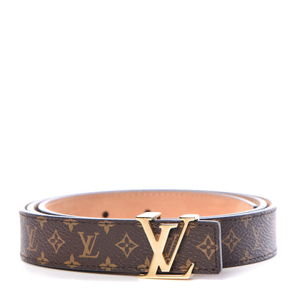 Louis Vuitton Mini Monogram 25mm LV Initiales Belt 95 38 1 of 9