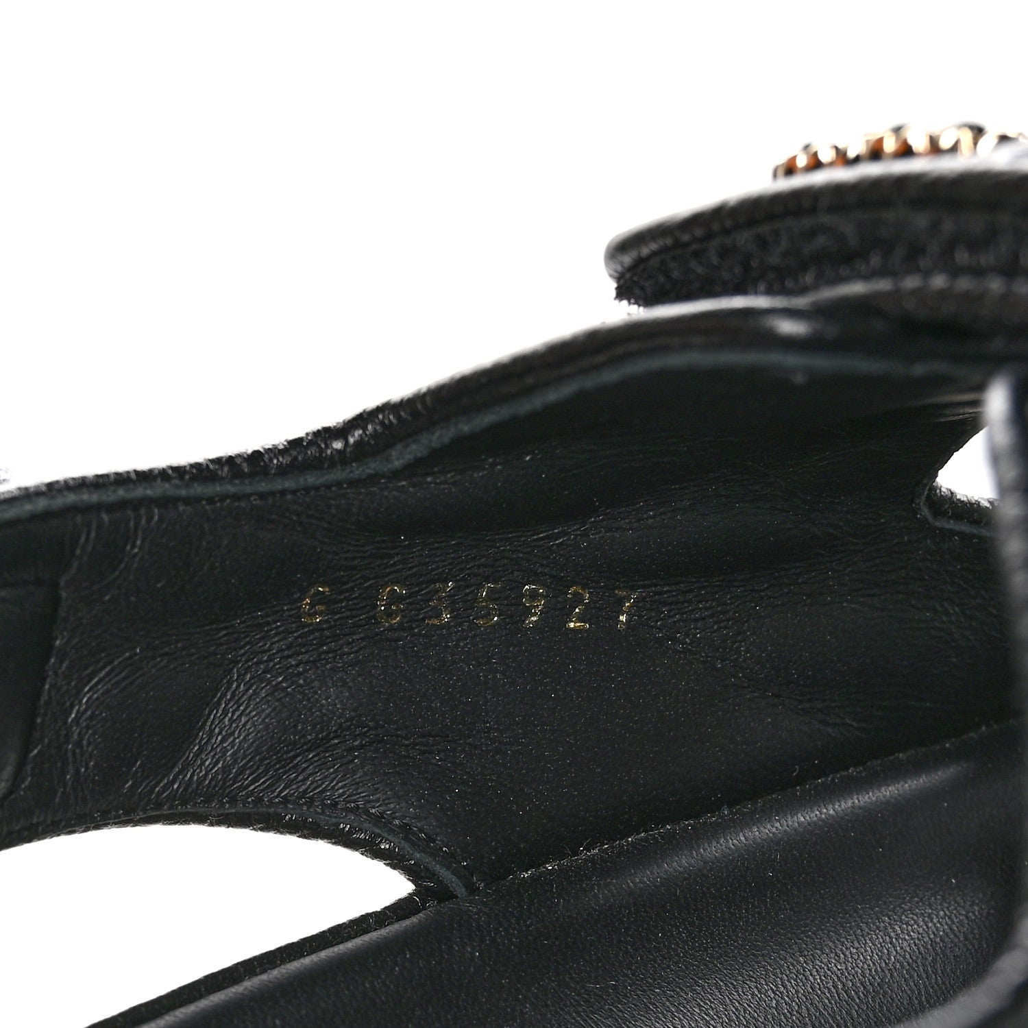 Chanel Grained Calfskin Velcro Dad Sandals 39 Black 6 of 12