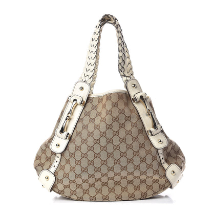 Gucci Monogram Small Pelham Shoulder Bag Off White 1 of 16