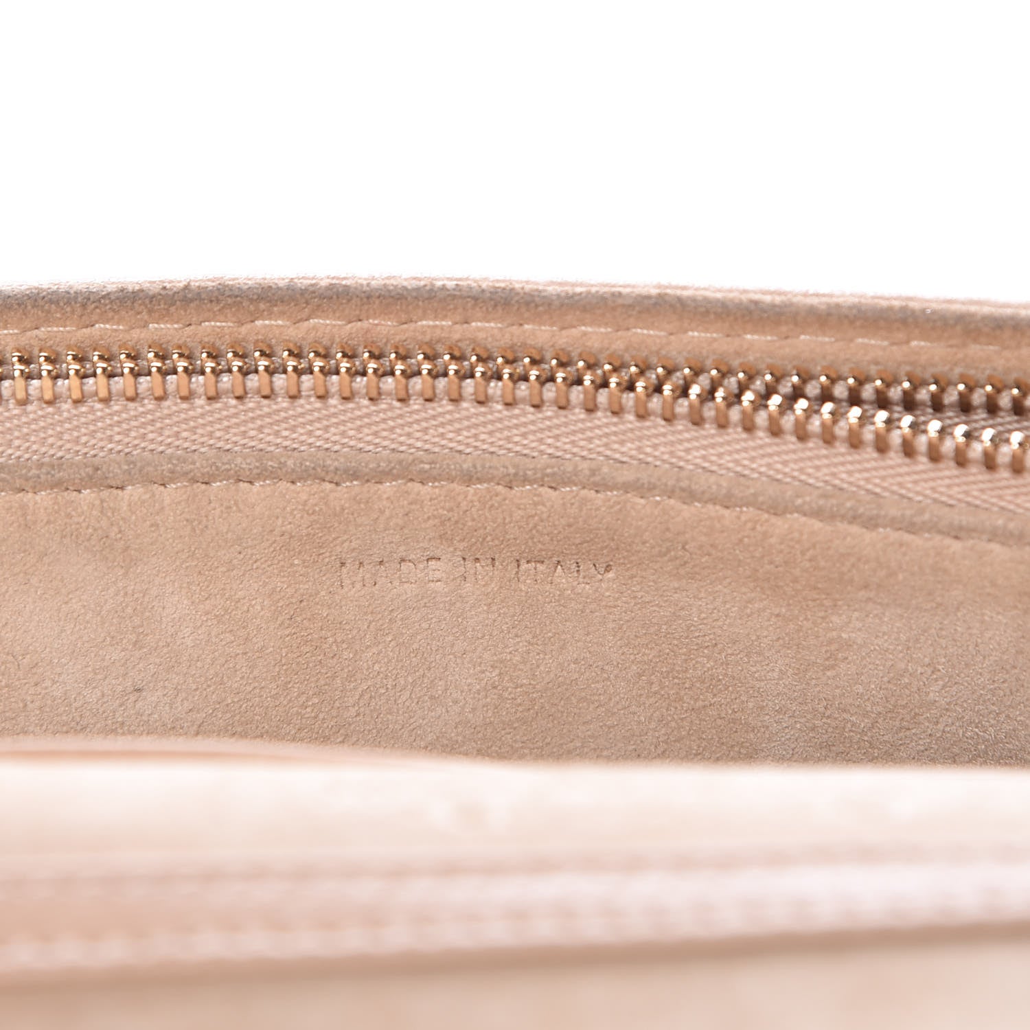 Christian Dior Grained Calfskin Diorama Wallet on Chain Pouch Nude 9 of 17