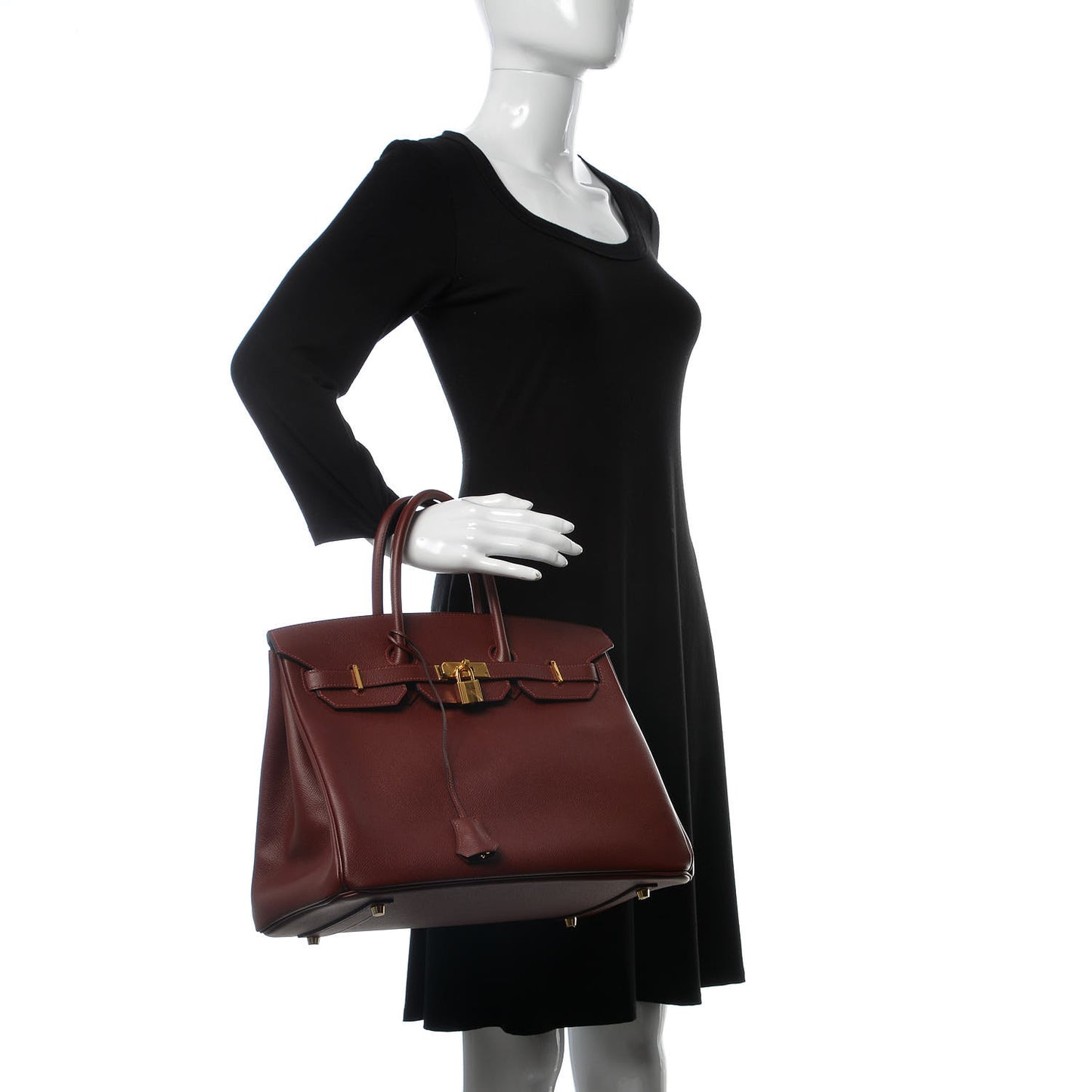 Epsom Contour Birkin 35 Rouge H