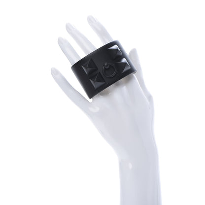 Hermes Aluminium Sunset Collier De Chien CDC Bracelet T2 Noir Intense 2 of 5