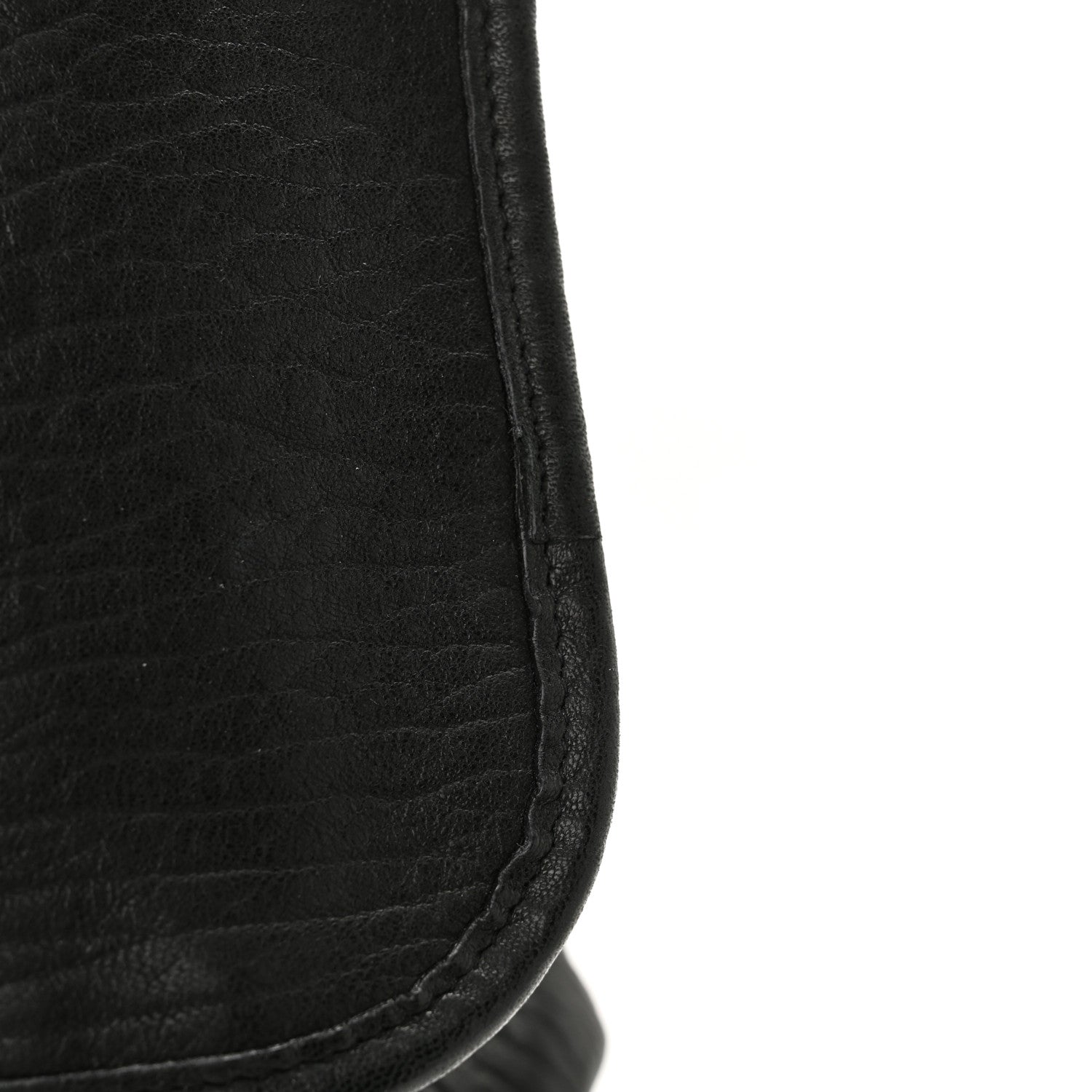 Saint Laurent Grained Lambskin Monogram Oversized Niki Chain Satchel Black 13 of 13