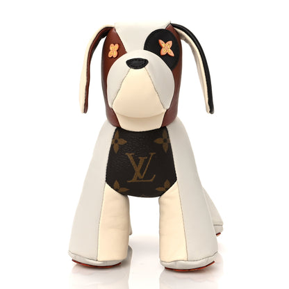 Louis Vuitton Calfskin Monogram Doudou Oscar Dog Beige 3 of 12