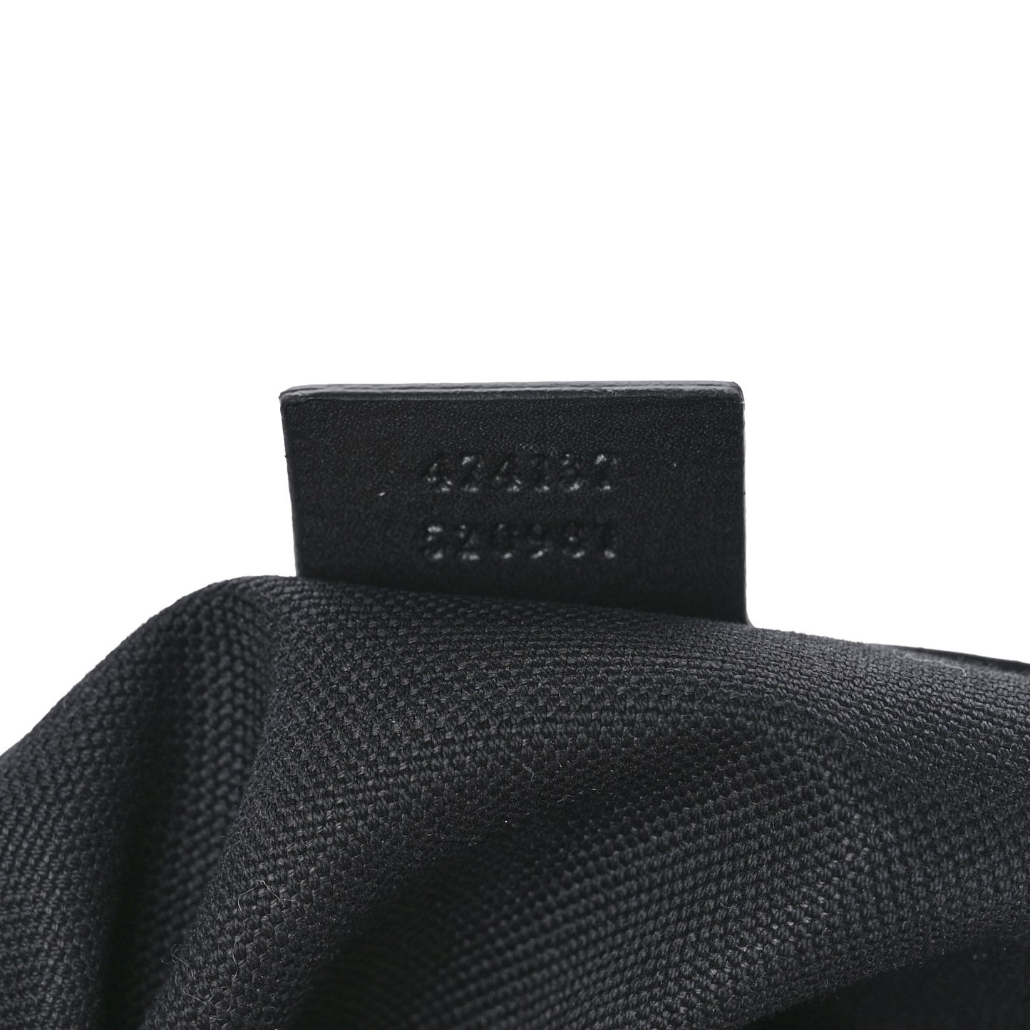 GG Supreme Monogram Appia Calfskin Web Flat Messenger Bag Black Grey