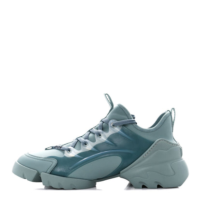 Christian Dior Neoprene Rubber Womens D-Connect Sneakers 39.5 Water Grey 1 of 9