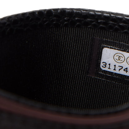 Chanel Caviar Quilted Card Holder Black 7 of 8
